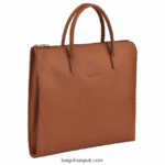 Le Foulonne Briefcase S Men Longchamp 8RTH80471 Caramel - Image 3