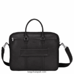 Le Foulonne Briefcase S Men Longchamp 8RTH80478 Black - Image 4