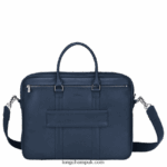 Le Foulonne Briefcase S Men Longchamp 8RTH80479 Navy - Image 4