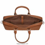Le Foulonne Briefcase S Men Longchamp 8RTH80480 Caramel - Image 5
