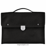 Le Foulonne Briefcase S Men Longchamp 8RTH80483 Black