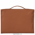 Le Foulonne Briefcase S Men Longchamp 8RTH80484 Caramel - Image 4