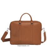 Le Foulonne Briefcase XS Men Longchamp 8RTH80477 Caramel