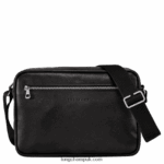 Le Foulonne Camera bag M Men Longchamp 8RTH801119 Black