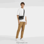 Le Foulonne Camera bag Men Longchamp 8RTH801124 Black/White - Image 2