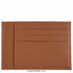 Le Foulonne Card holder Men Longchamp 8RTH80652 Caramel - Image 2