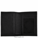 Le Foulonne Card holder Women Longchamp 8RTH80657 Black - Image 2
