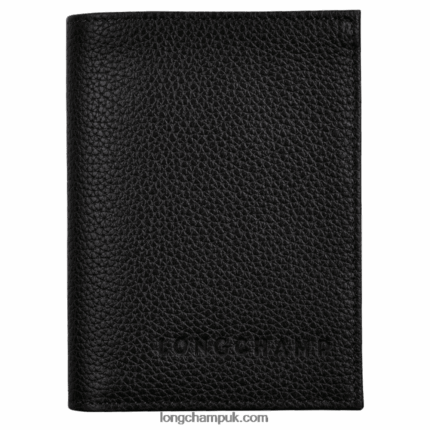 Le Foulonne Card holder Women Longchamp 8RTH80657 Black
