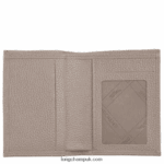Le Foulonne Card holder Women Longchamp 8RTH80660 Turtledove - Image 2