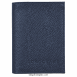 Le Foulonne Card holder Women Longchamp 8RTH80661 Navy