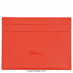 Le Foulonne Cardholder Women Longchamp 8RTH80644 Orange - Image 2
