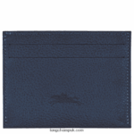 Le Foulonne Cardholder Women Longchamp 8RTH80649 Navy - Image 2