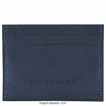 Le Foulonne Cardholder Women Longchamp 8RTH80649 Navy