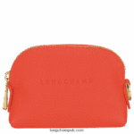 Le Foulonne Coin purse Women Longchamp 8RTH80525 Orange