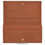 Le Foulonne Continental wallet Women Longchamp 8RTH80610 Caramel - Image 2