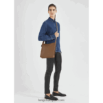 Le Foulonne Crossbody bag M Women Longchamp 8RTH80281 Caramel - Image 2
