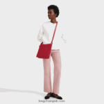 Le Foulonne Crossbody bag M Women Longchamp 8RTH80282 Love - Image 2