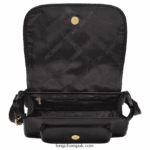 Le Foulonne Crossbody bag S Women Longchamp 8RTH80268 Black - Image 5
