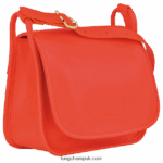 Le Foulonne Crossbody bag S Women Longchamp 8RTH80269 Orange - Image 2