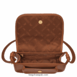 Le Foulonne Crossbody bag S Women Longchamp 8RTH80270 Caramel - Image 5