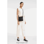 Le Foulonne Crossbody bag S Women Longchamp 8RTH80273 Black - Image 2