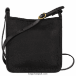 Le Foulonne Crossbody bag S Women Longchamp 8RTH80273 Black - Image 4