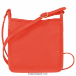 Le Foulonne Crossbody bag S Women Longchamp 8RTH80274 Orange - Image 4