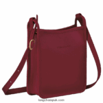 Le Foulonne Crossbody bag S Women Longchamp 8RTH80276 Red - Image 3