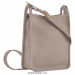 Le Foulonne Crossbody bag S Women Longchamp 8RTH80278 Turtledove - Image 3