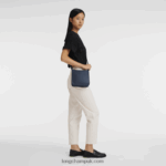 Le Foulonne Crossbody bag S Women Longchamp 8RTH80279 Navy - Image 2