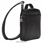 Le Foulonne Crossbody bag XS Men Longchamp 8RTH801122 Black - Image 3