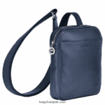 Le Foulonne Crossbody bag XS Men Longchamp 8RTH801123 Navy - Image 3