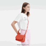 Le Foulonne Crossbody bag XS Women Longchamp 8RTH80262 Orange - Image 2