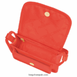 Le Foulonne Crossbody bag XS Women Longchamp 8RTH80262 Orange - Image 5