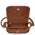 Le Foulonne Crossbody bag XS Women Longchamp 8RTH80263 Caramel - Image 5