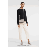 Le Foulonne Crossbody bag XS Women Longchamp 8RTH80265 Turtledove - Image 2
