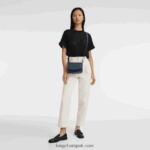 Le Foulonne Crossbody bag XS Women Longchamp 8RTH80267 Navy - Image 2