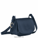 Le Foulonne Crossbody bag XS Women Longchamp 8RTH80267 Navy - Image 3