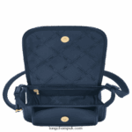 Le Foulonne Crossbody bag XS Women Longchamp 8RTH80267 Navy - Image 5