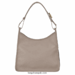 Le Foulonne Hobo bag M Women Longchamp 8RTH80390 Turtledove - Image 4