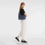 Le Foulonne Hobo bag M Women Longchamp 8RTH80391 Navy - Image 2