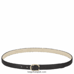 Le Foulonne Ladies' belt Women Longchamp 8RTH80925 Black