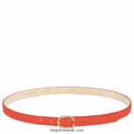 Le Foulonne Ladies' belt Women Longchamp 8RTH80926 Orange