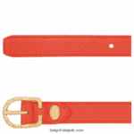 Le Foulonne Ladies' belt Women Longchamp 8RTH80926 Orange - Image 3