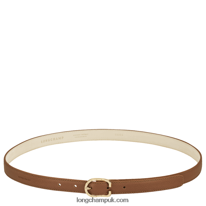 le_foulonne_ladies_belt_women_longchamp_8rth80927_caramel.png Le Foulonne Ladies' belt Women Longchamp 8RTH80927 Caramel - Image 1