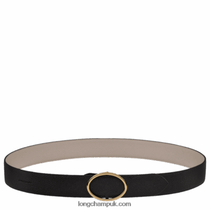Le Foulonne Ladies' belt Women Longchamp 8RTH80961 Black/Turtledove