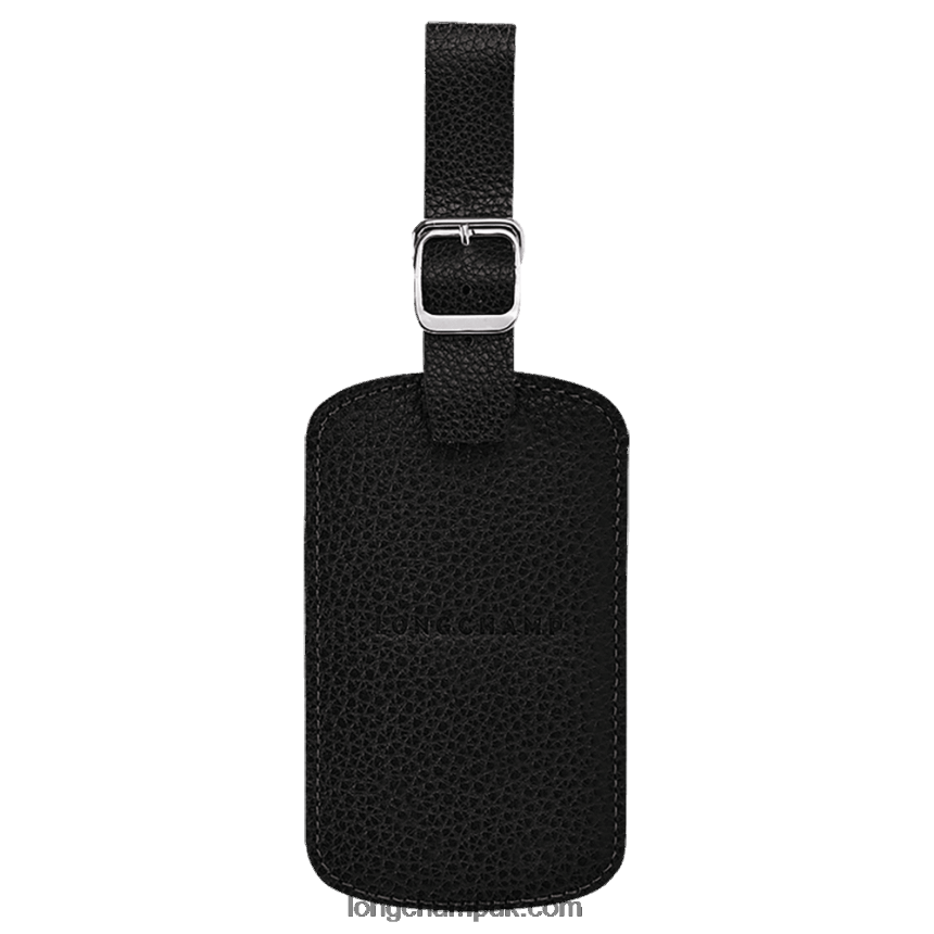 le_foulonne_luggage_tag_women_longchamp_8rth80853_black.png Le Foulonne Luggage tag Women Longchamp 8RTH80853 Black - Image 1