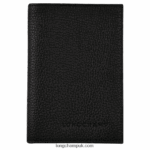 Le Foulonne Passport cover Men Longchamp 8RTH80724 Black