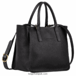 Le Foulonne Tote bag M Women Longchamp 8RTH80124 Black - Image 3