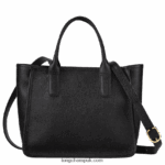 Le Foulonne Tote bag M Women Longchamp 8RTH80124 Black - Image 4